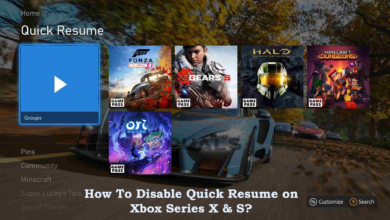 How To Disable Quick Resume on Xbox Series X & S