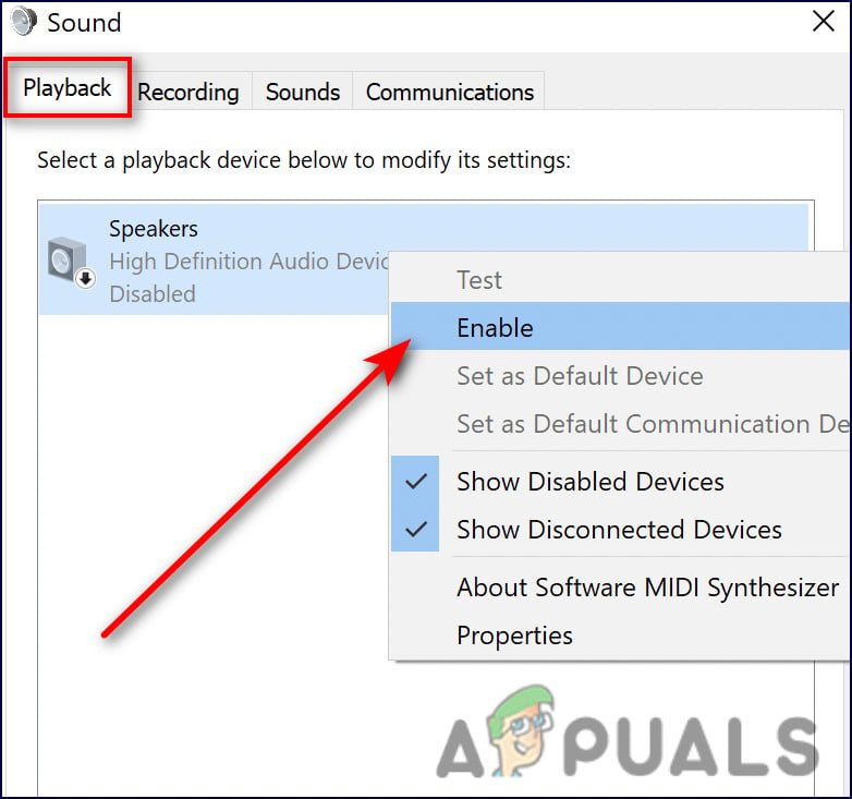 enable-speakers-playback