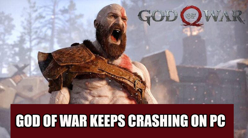 God of War Keeps Crashing on PC