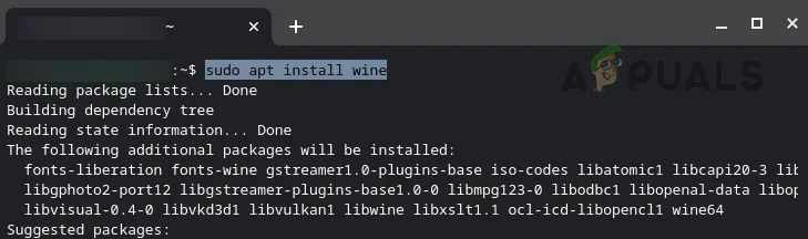 Install Wine on the Chromebook