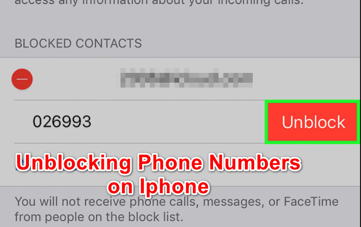 How to Unblock a Phone Number on Any iPhone?