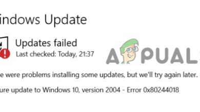 0x80244018 Windows Update Error