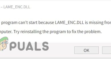 Lame_enc.dll is missing from your computer Error on Windows