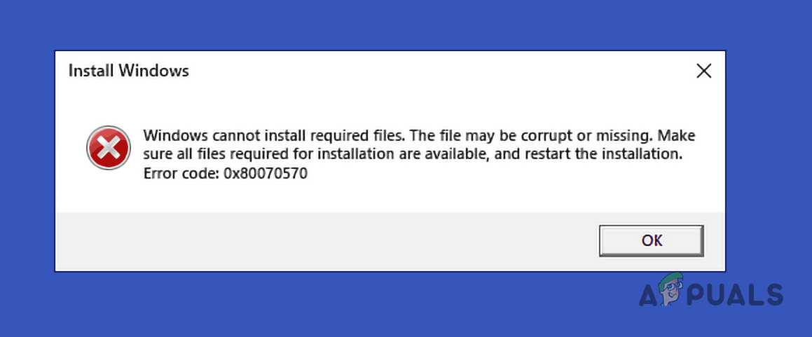 aspect Het is de bedoeling dat kompas How to Fix "Error Code: 0x80070570" When Installing Windows 11?