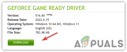 Downloading Graphics Driver