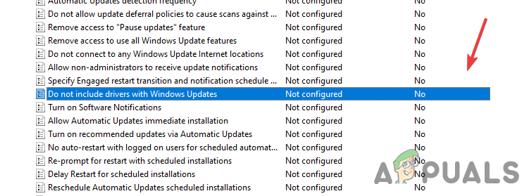 Open Windows Update Setting
