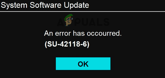 An error has occurred. (SU-42118-6)