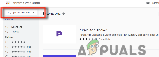 Purple Ad blocker for Twitch