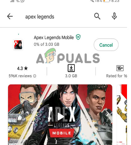 Reinstall Apex Legends Mobile Game