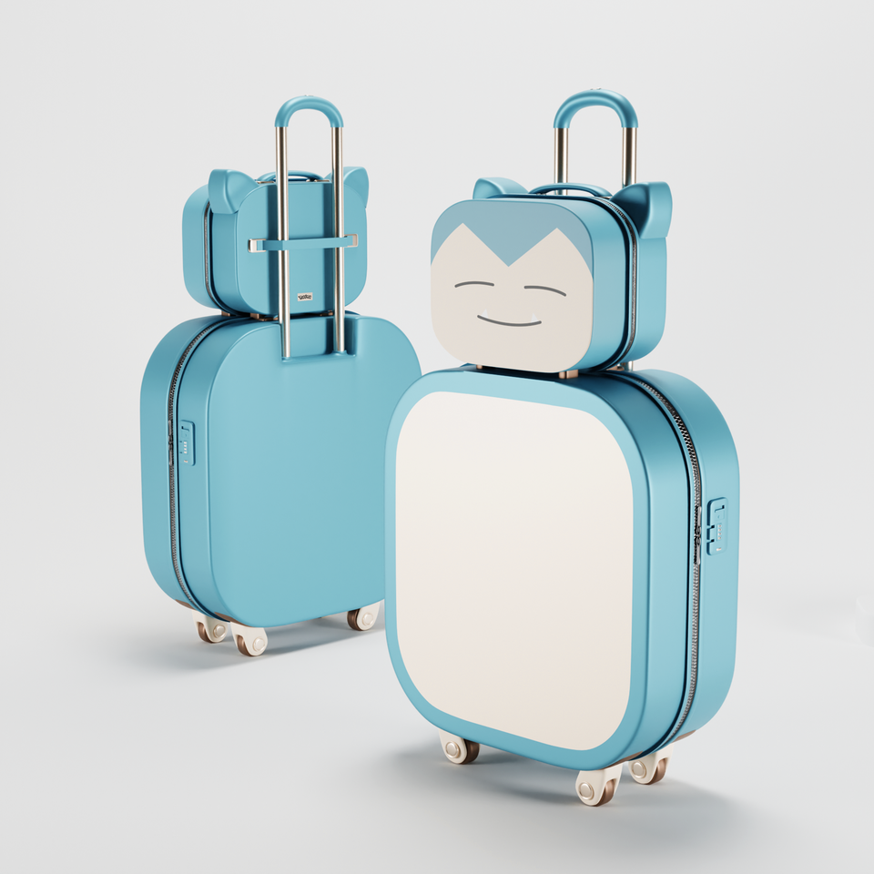 Pokemon Snorlax Suitcase