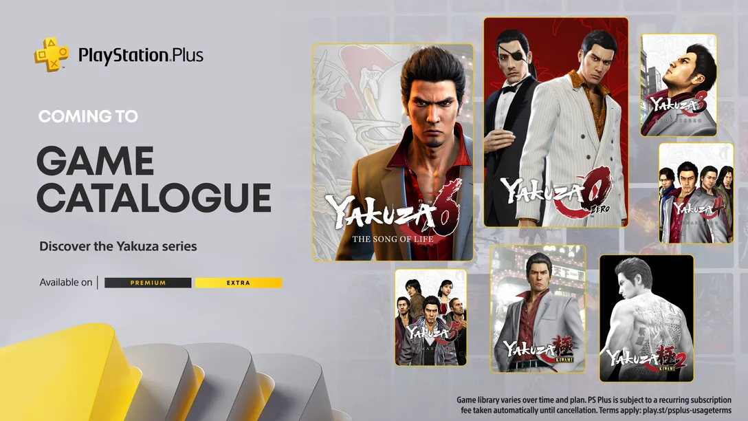 Yakuza Coming to PlayStation Plus