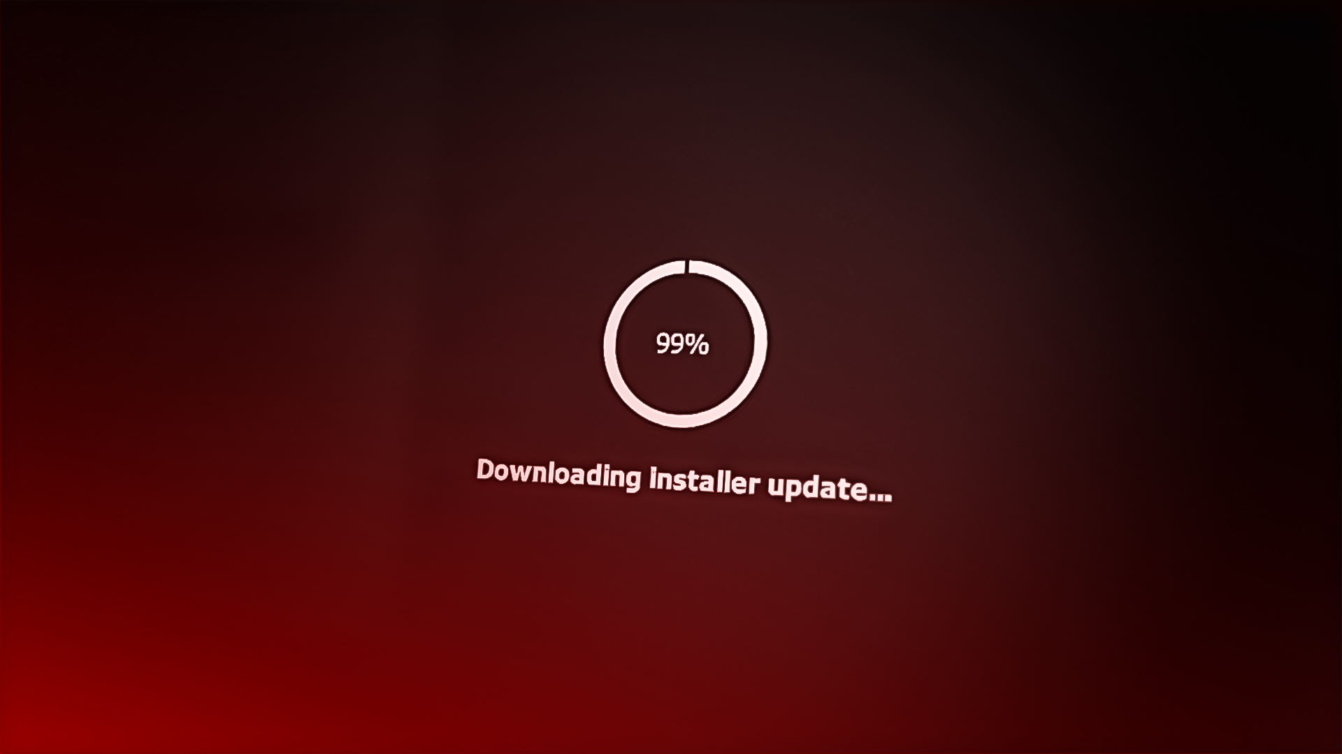 AMD Software Stuck on Downloading Installer Update