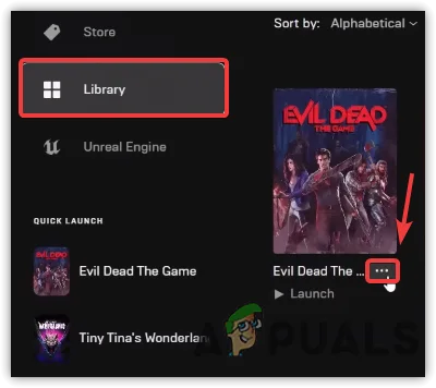 Fix Evil Dead The Game Launcher crashing
