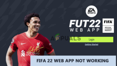 FIFA 22 Web App not Working