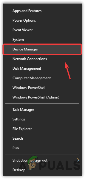 Launching Device Manager