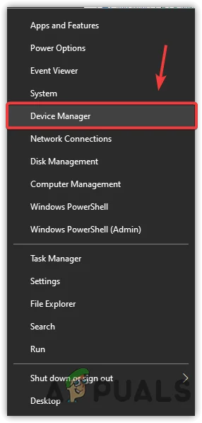 Opening Device Manager