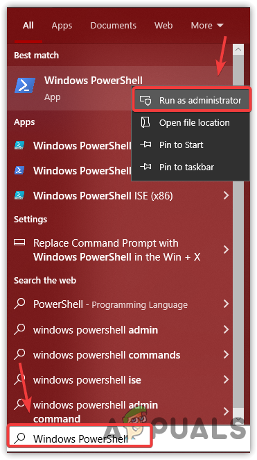 Running Windows PowerShell With Administrator Mode