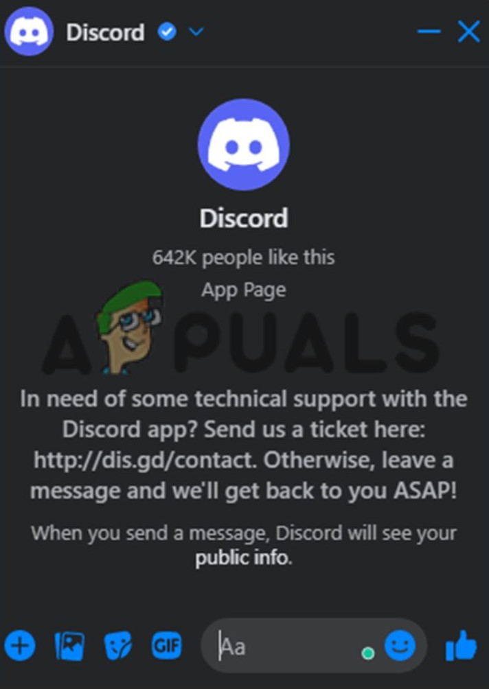 Fix Discord Account Disabled by Contacting Discord on Facebook