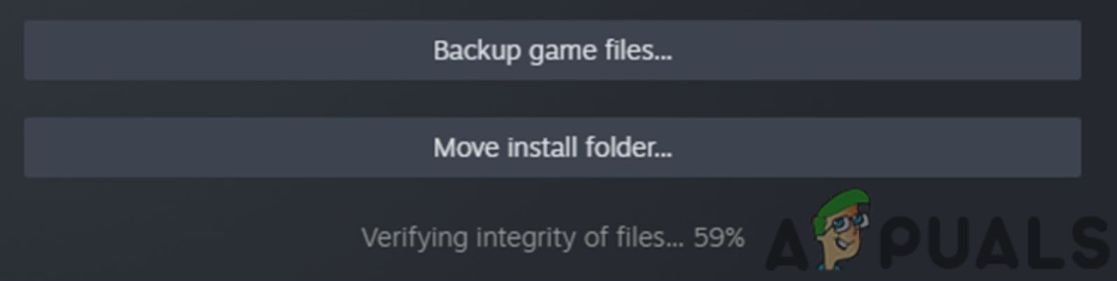 Fix the Crash by Verifying files on Steam