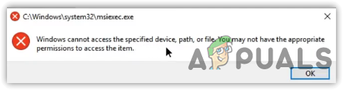 What is Msiexec.exe? How to Fix Error Msiexecexe Access is Denied On Windows?