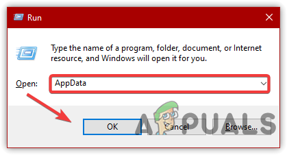 Opening AppData Folder