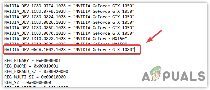 Pasting GPU Id With The Graphics Card Name