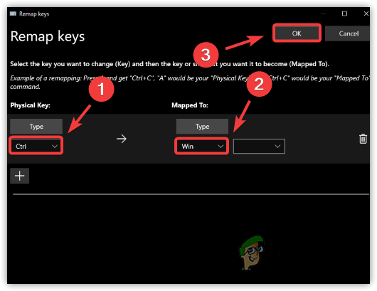 Remapping Key
