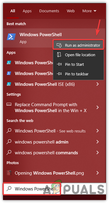 Running Windows PowerShell With Administrators Privileges