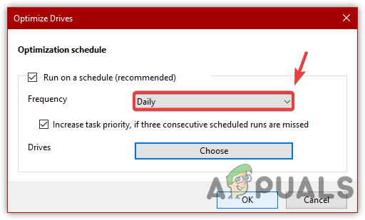 Scheduling to Optimize Hard Drive daily