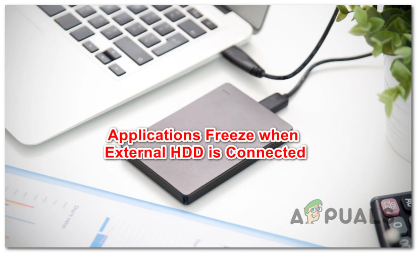 Applications freeze when External HDD is connected 