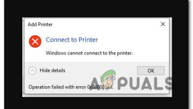 Connect to Printer Error 0x000003e3
