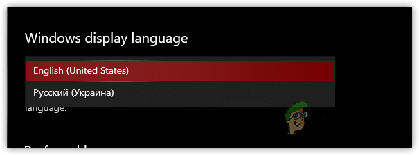 Changing Default Language On Windows