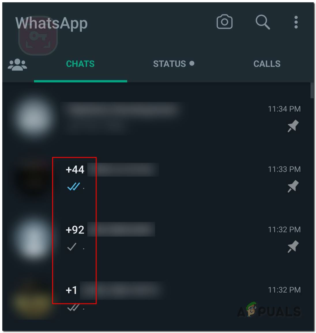 Contacts not showing in WhatsApp