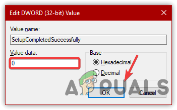 Changing Key Value Data to 0