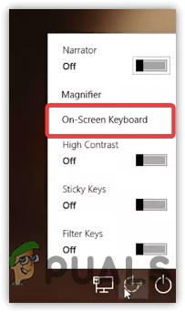 Enabling On Screen Touch Keyboard From Sign-in Screen