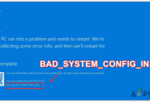 How To Fix BAD_SYSTEM_CONFIG_INFO On Windows?