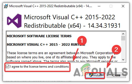Installing Microsoft Visual C ++