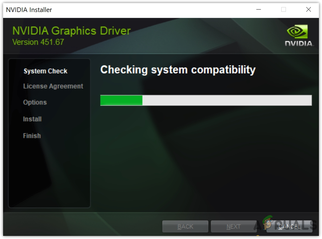 Installing Nvidia Graphics driver