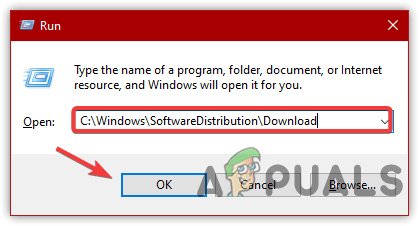 Opening Software Distribution Folder Using Run Window