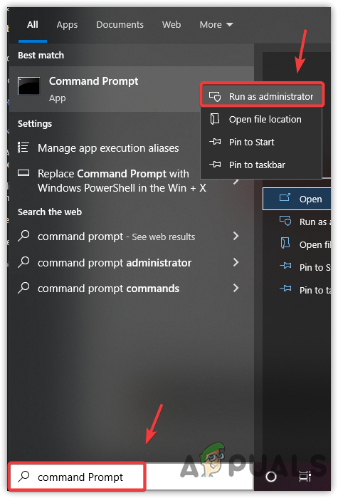 Launching Command Prompt as administrator