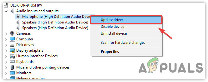 Updating Microphone Driver