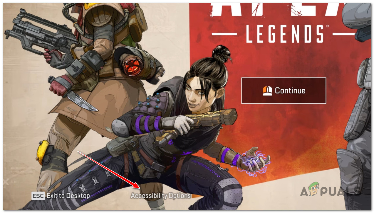 Access the Accessibility Settings on Apex Legends