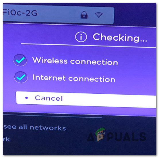 Checking the Roku Connection