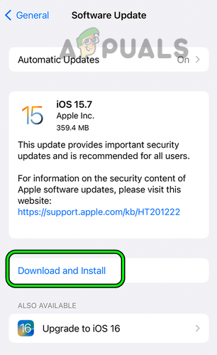 Download and Install the Latest iOS Update on the iPhone