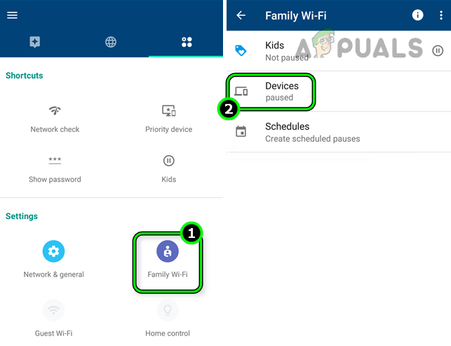 Un-Pause Google Home Mini in Family Wi-Fi Devices 
