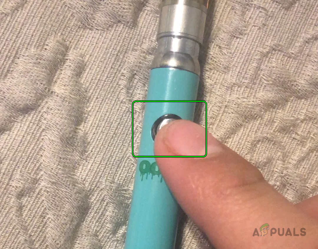 Press the Button on the Ooze Pen 5 Times in 2 Seconds Without Pausing
