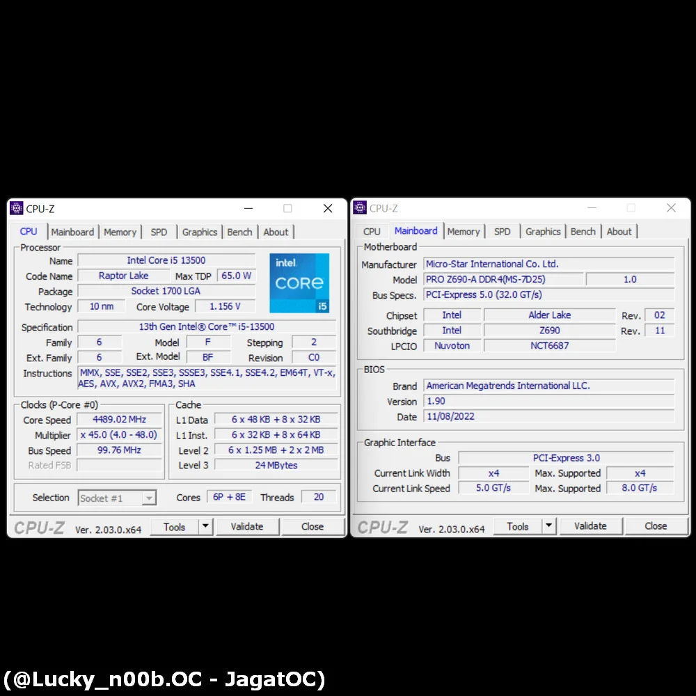 The Intel i5-13500 Has Been Tested, Performs Similar to i5-12600K