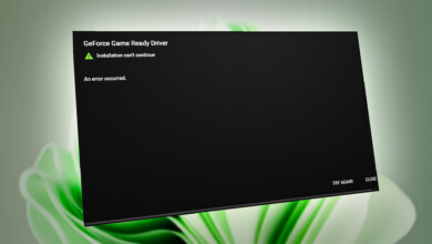Can’t Install the NVIDIA Driver in Windows