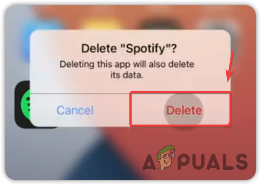 Deleting Spotify App