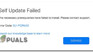 Necessary Prerequisites Have Failed to Install